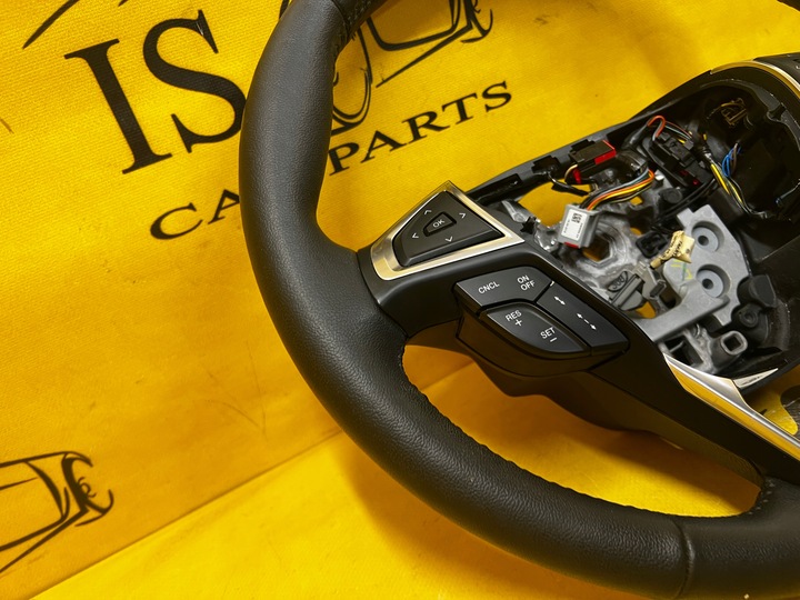 фото №10, Руль кожа мультифункция подрулевые рычаги лепестки ford fusion рестайлинг usa