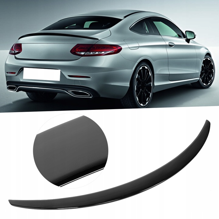 фото №11, Задній спойлер багажника w стиль amg do mercedes-benz клас c c205