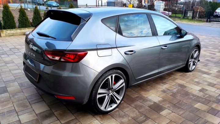 фото №16, Seat leon 3 спойлер спойлер na кришка багажника козирок чорний блиск leon 3 5f fr 12-20