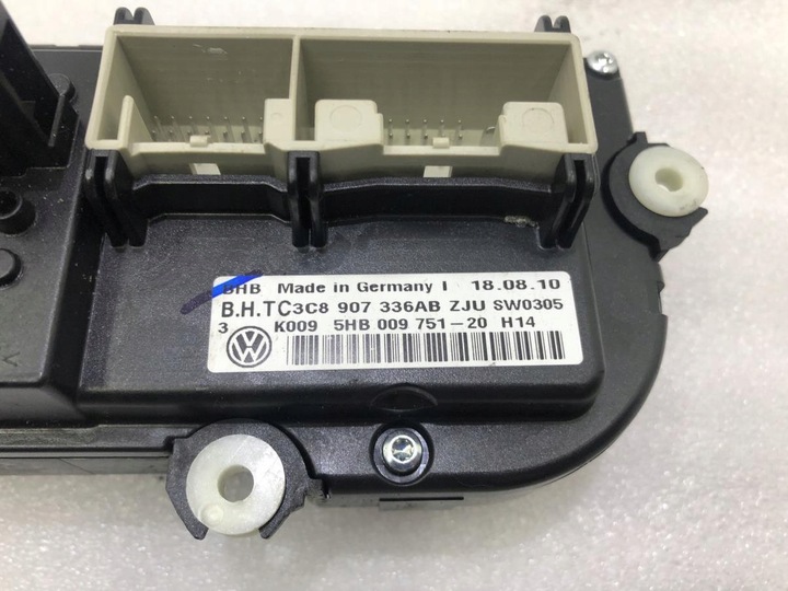 фото №7, Панель кондиціонера 3c8907336ab vw golf vi
