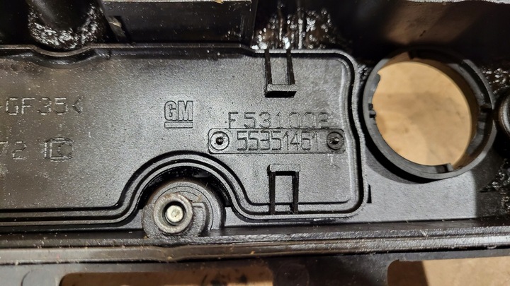 фото №3, Кришка клапанів opel corsa c d 1,2 55351461