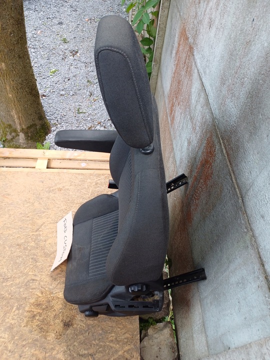 фото №7, Ford transit custom mk8 i сидіння водія лавка лівий комплект сидінь європа