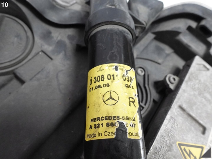 фото №11, Mercedes cl c216 amg 63 06-10 ксенон лампа чёрная