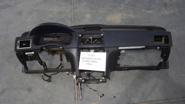 фото №1, Панель раздаточная консоль peugeot 307