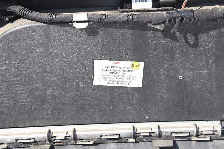 фото №13, Vw passat b8 sedan зад бампер задній + кришка багажника + лампи led колір lb