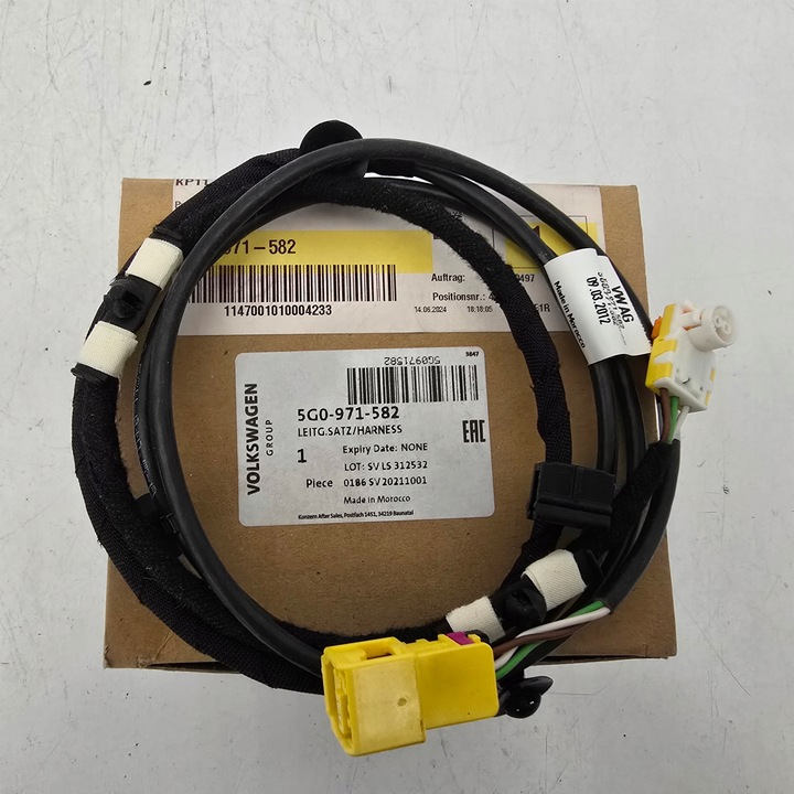 фото №1, Джгут подушка безпеки подушки vw 5g0971582 нова