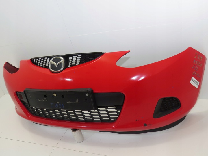 фото №7, Бампер перед переднее mazda 2 ii de 07-10r #