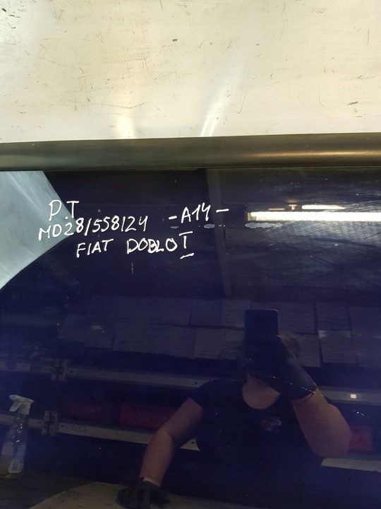 фото №3, Стекло дверь правая правые зад задняя doblo i