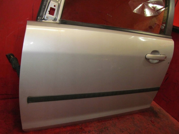 фото №6, Ford focus ii 2 mk2 двері перед ліве сріблястий o3 03 5d 5 двері 2004-2007