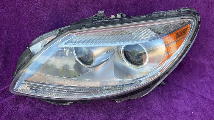 фото №9, Фара mercedes cl w216 bi ксенон поворотный usa ночь vision левая