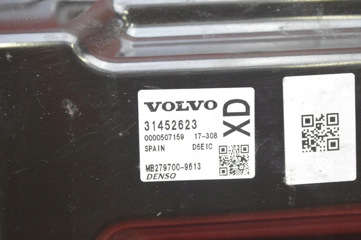 фото №7, Блок керування комп'ютер двигуна 31452623 mb279700-9613 volvo s40 ii 2.0 d3 150km