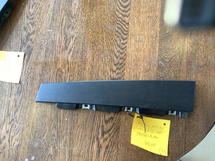 фото №1, Citroen c3 iii планка стойка дверь правые зад 9813248180