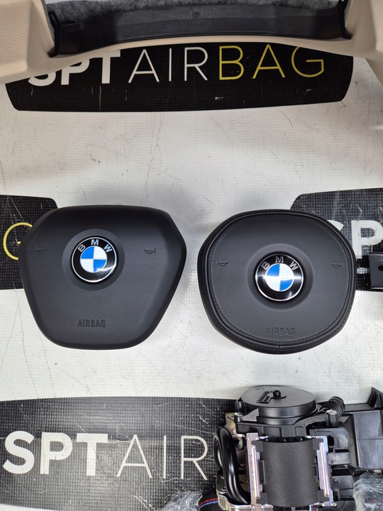 фото №8, Bmw seria 3 g20 g21 панель консоль подушки ремені подушка безпеки штори stare повернення