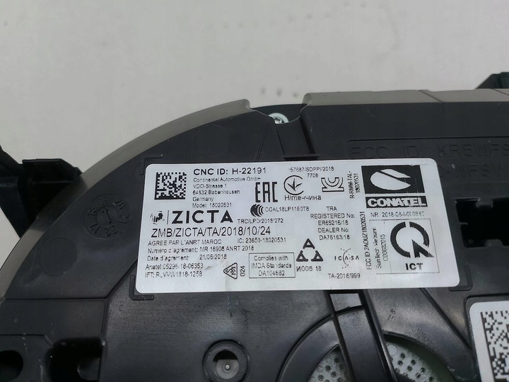 фото №9, Спидометр vw golf vii 5g1920741d 5g1260211 1.6 tdi