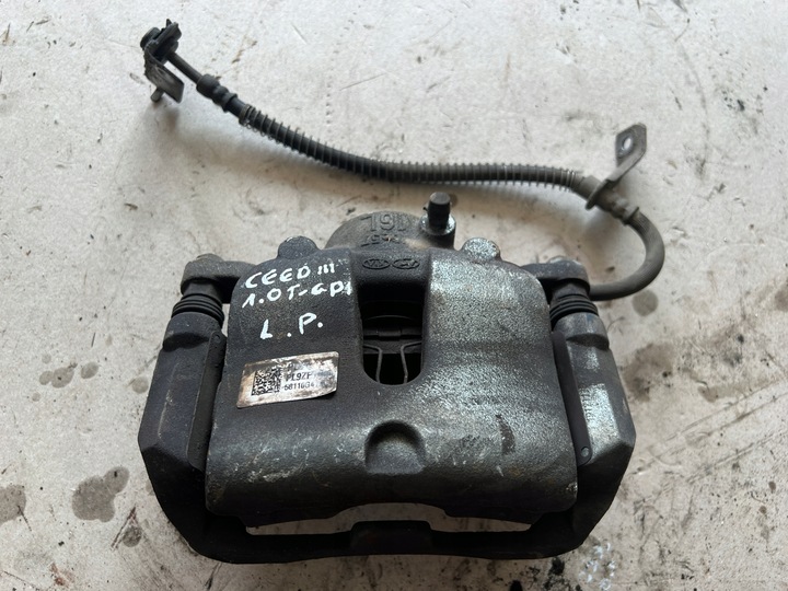 фото №1, Kia ceed iii 18- 1.0 t-gdi супорт гальмівний лівий перед переднє