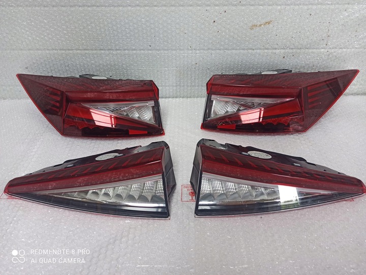 фото №1, Лампи led зад комплект skoda enyaq iv європа 5la