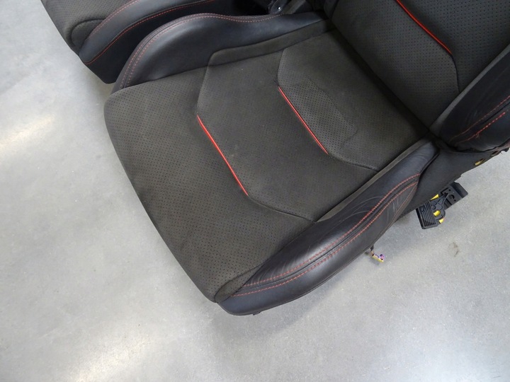 фото №6, 2016-23 camaro zl1 cabrio recaro сиденья сиденье диван спинка кожаные кожа