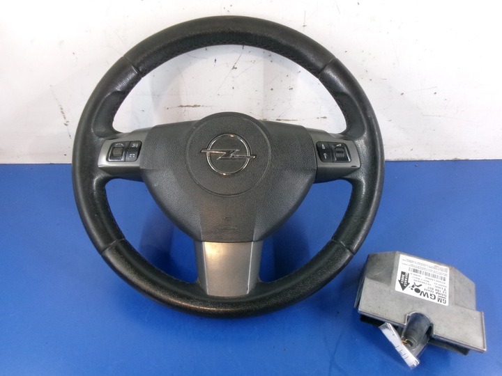 фото №1, Opel astra h кермо. 13231660say з airbagiem i модуль