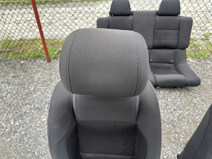 фото №8, Сиденья диван спинка салон кожа обшивки ford mustang v cabrio 2010-2014