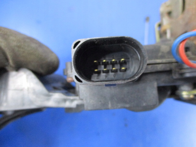 фото №4, Vw passat b5 замок двери левые перед 8pin + трос