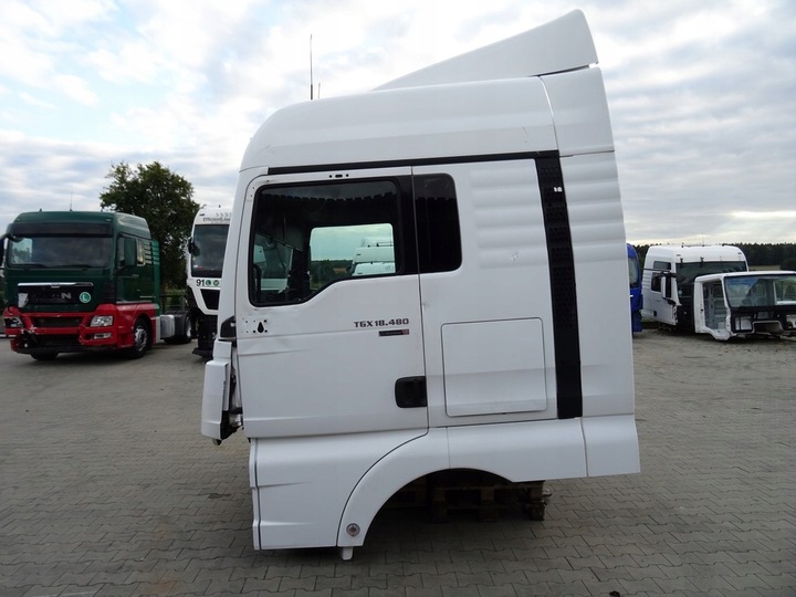 фото №7, Кабина комплектная man tgx евро 6 xlx белая оригинал
