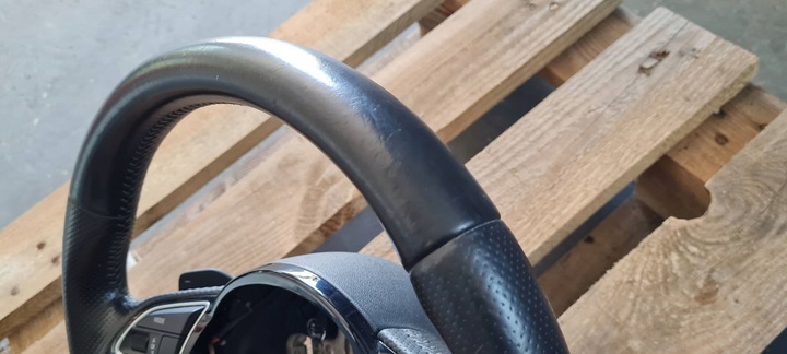 фото №9, A4 b8 рестайлінг кермо шкіра шкіряний пелюстки зрізана sline 8k0419091cp a5 8t