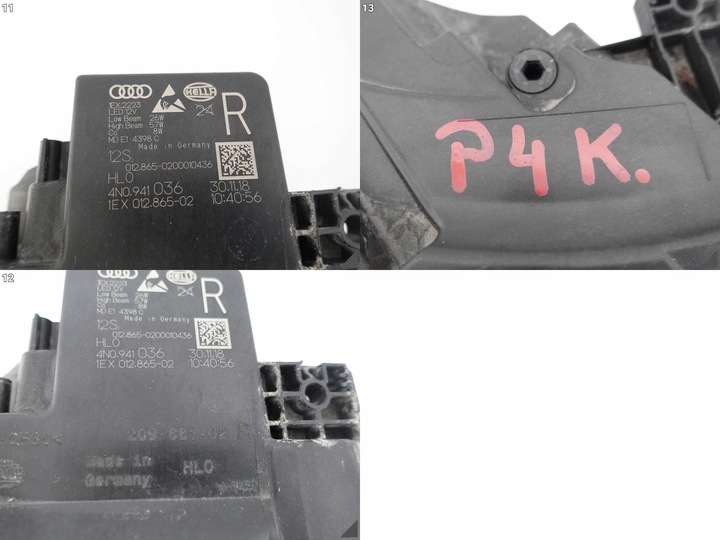 фото №12, Audi s8 a8 4n0 d5 17-21 matrix полный led лампа r