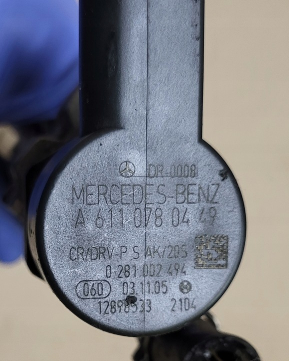 фото №8, Топливная рейка клапан топлива jeep mercedes s w221 320 cdi ml w169 642 oem номер