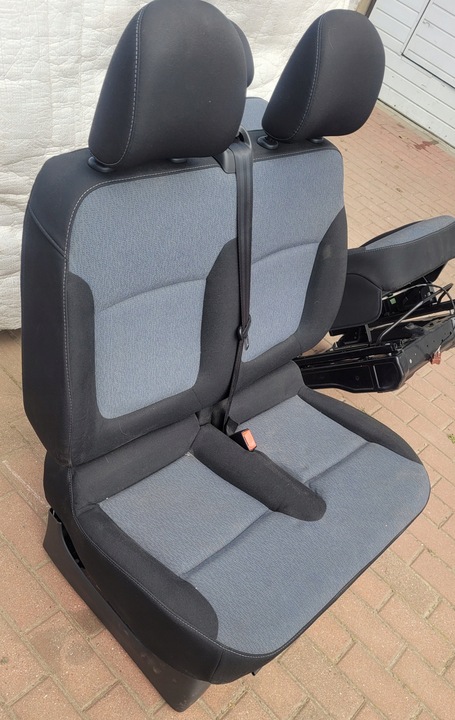 фото №8, Opel vivaro b trafic 14-19 сидіння перед 1+2 європа