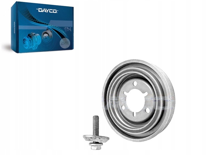 фото №1, Колесо ременное вала коленчатого citroen c2 c3 c4 1,4 1,