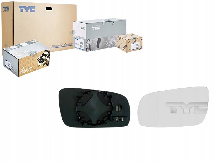 фото №1, Wv pasat b5 1996-2000 скло дзеркало lh асферичний heat tyc