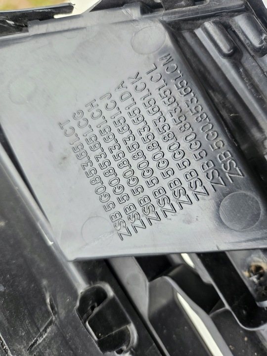 фото №10, Vw golf vii gti 5g0 решётка радиатора решётка решётка 5g0853653s 5g0853677af