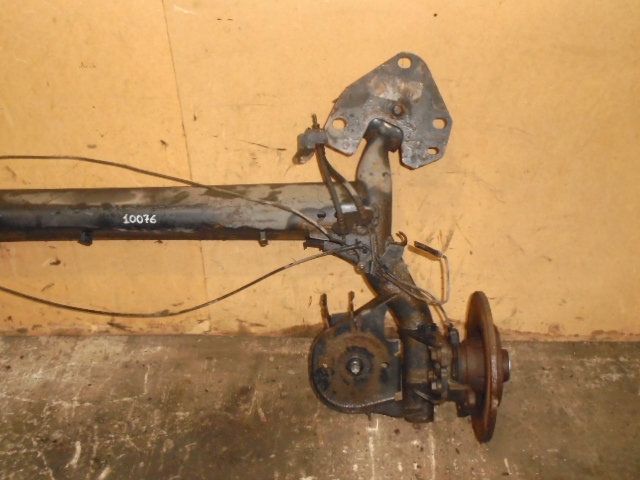 фото №10, Renault kangoo ii 2 08-13 ось балка подвешивание зад задняя