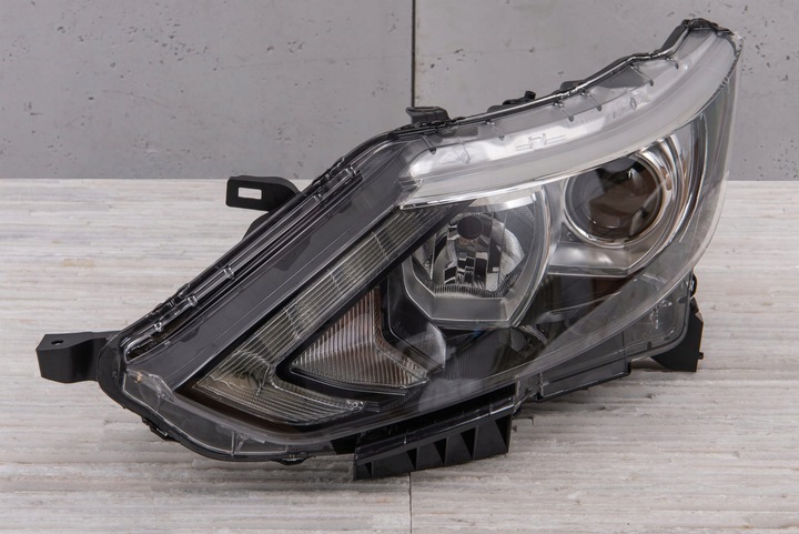 фото №7, Nissan qashqai ii j11 2014-2017 лампа передня ліва з led 260104eh0a