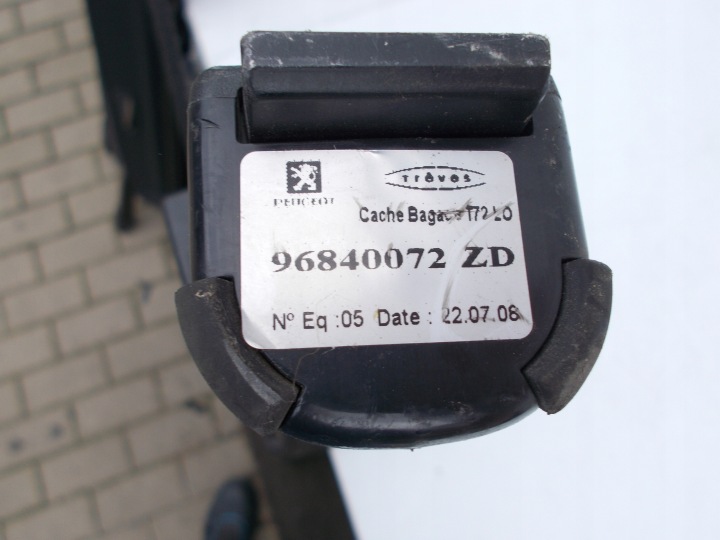 фото №11, Ролета багажника зад peugeot 308 t7 2007-2011 96840072 zd