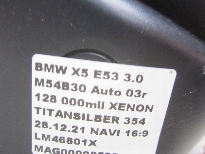 фото №11, Bmw x5 e53 2000-2005 сиденье пассажира правые кожаный czarno-szary