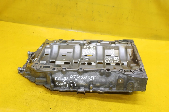 фото №6, Поддон масляная leon ii a3 a4 a5 golf vi octavia ii bzb 1.8 tfsi 06j103603t