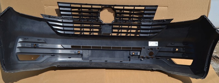 фото №11, Vw transporter t6 рестайлінг t6.1 бампер переднє перед хром 7la807221f