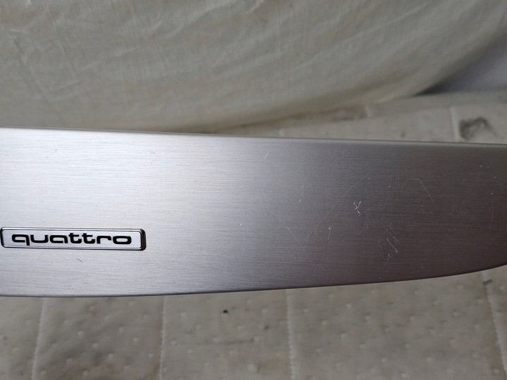 фото №6, Планка dekor захист консолі панелі audi a6 c7 4g 4g1853190 alu алюміній