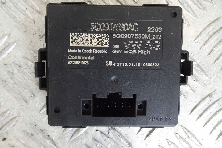 фото №1, Vw golf vii - модуль шлюз 5q0907530ac