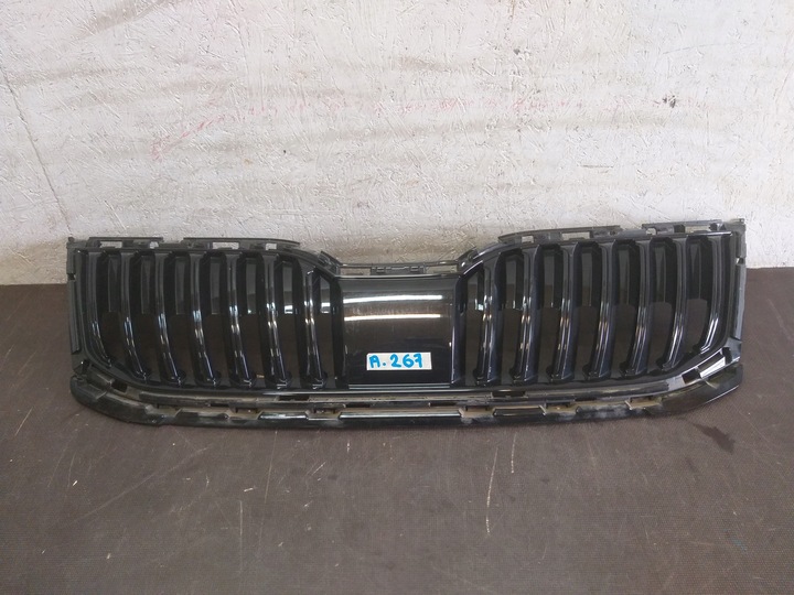 фото №1, Решітка решітка радіатора радар skoda octavi iii 3 рестайлінг 5e0