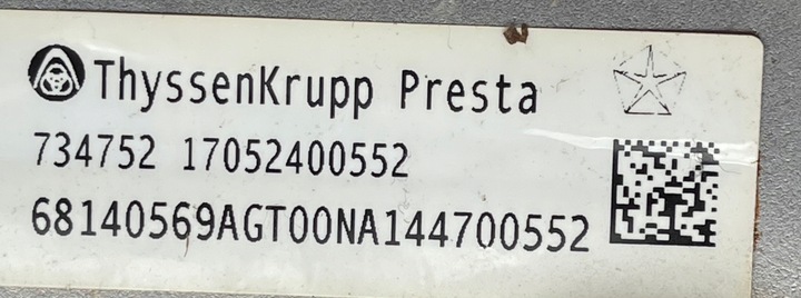 фото №9, Dodge charger 2017 5.7 v8 колонка кермова 68140569ag