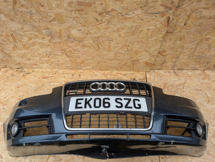 фото №7, Audi a6 c6 s-line бампер переднє перед омивачі lz7r- пошкоджений
