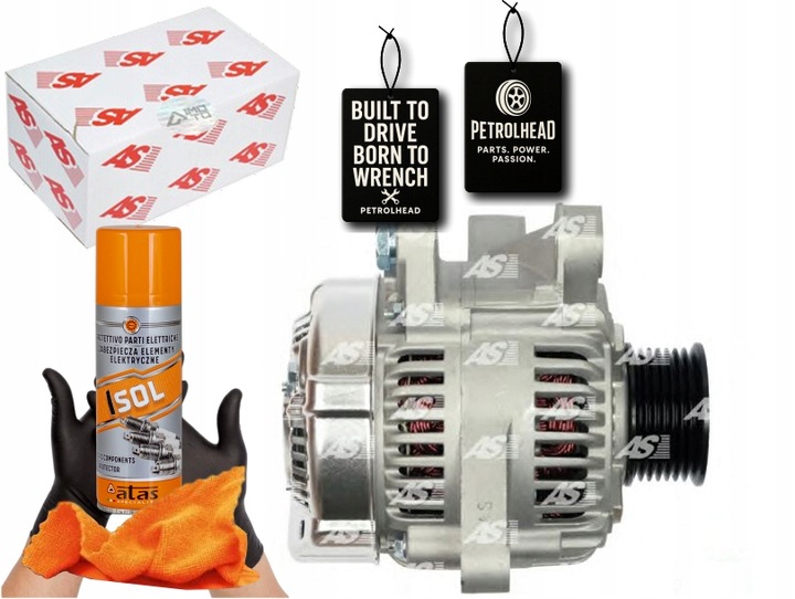 фото №1, Генератор toyota rav 4 2.0 06- 90a as-pl #petrolhead pro+ kit4