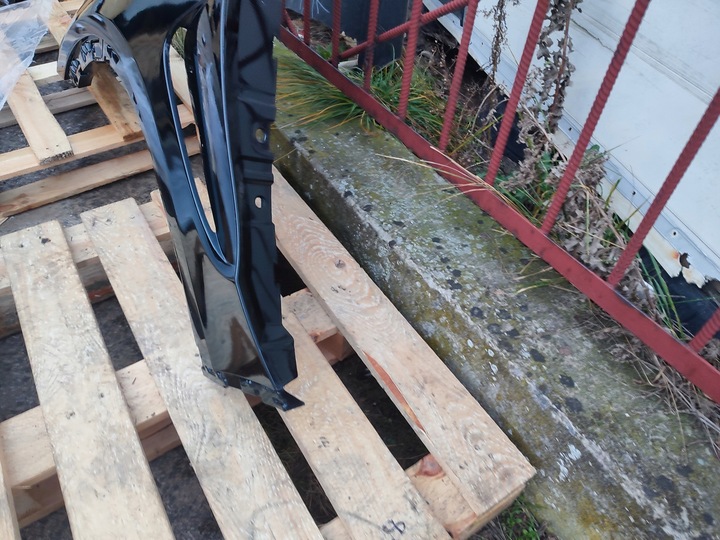 фото №8, Крыло левый пластик bmw x5 f15 f85 10.13-03.19r лак 416 карбон schwarz