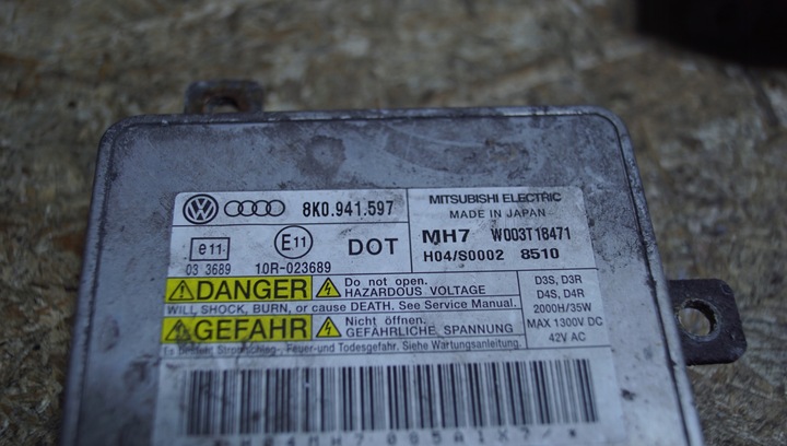 фото №6, Преобразователь ксенон audi 8k0941597