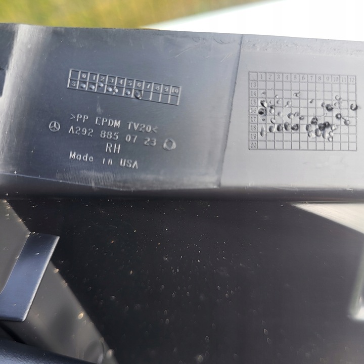 фото №9, Mercedes gle w292 хром заглушка права зад