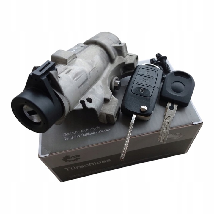 фото №1, Skoda fabia i 99- новая kpl замок зажигания блокировка зажигание 2 ключи 1 pod pilot