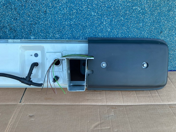 фото №16, T5 transporter рестайлинг 10- бампер задний балка лампы зад рама кузовной новая