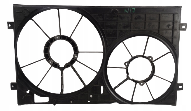 фото №1, Vw seat skoda корпус вентиляторів 1k0121207m